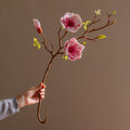High Sense Simulation Flower Magnolia Ornament Living Room Fake Flower Bouquet Decoration Dining Table Floral Art
